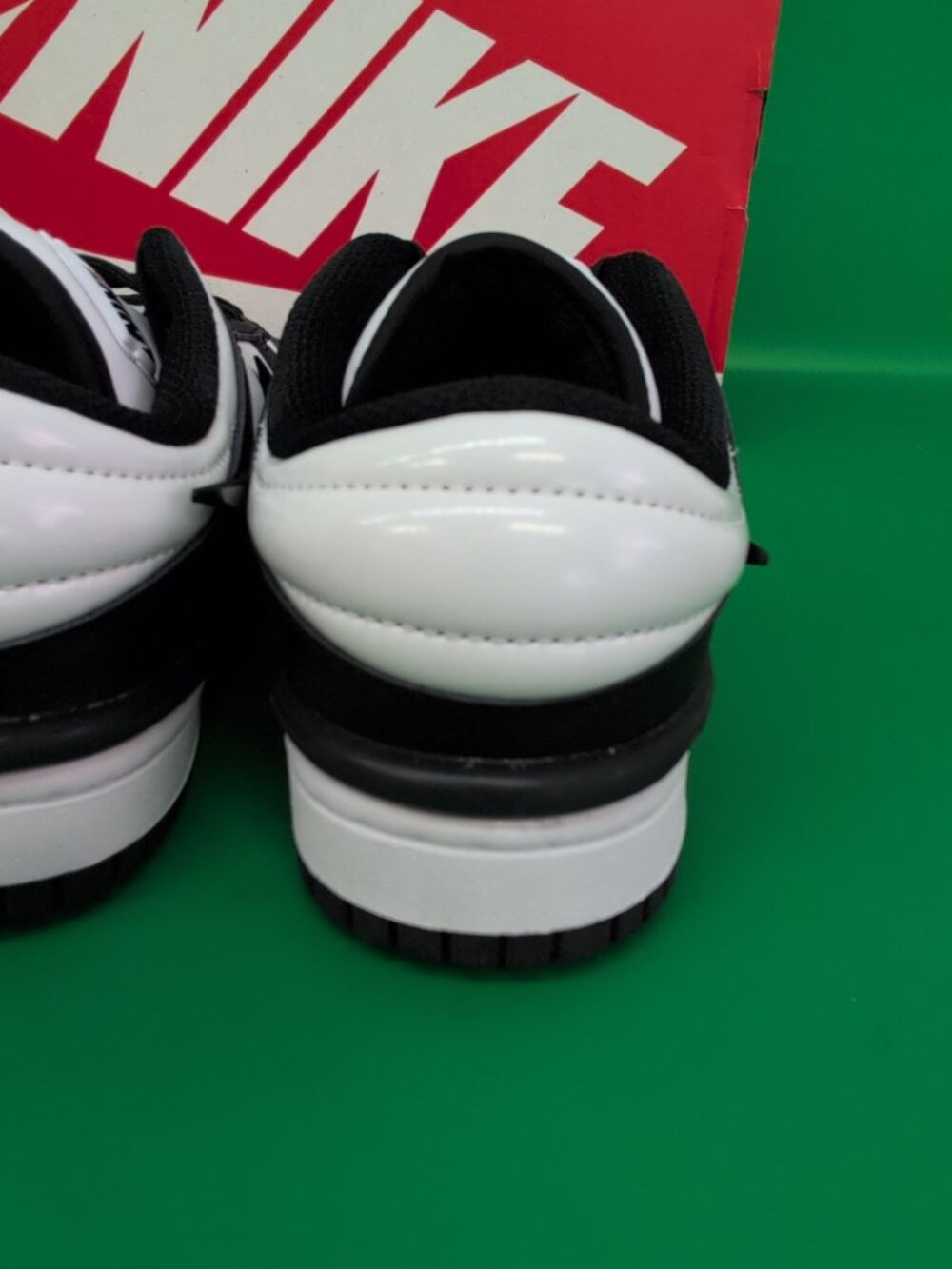 Nike Dunk Low Twist Sneakers Women's Shoes US 8.5 Black & White DZ2794-001 - Picture 8 of 14
